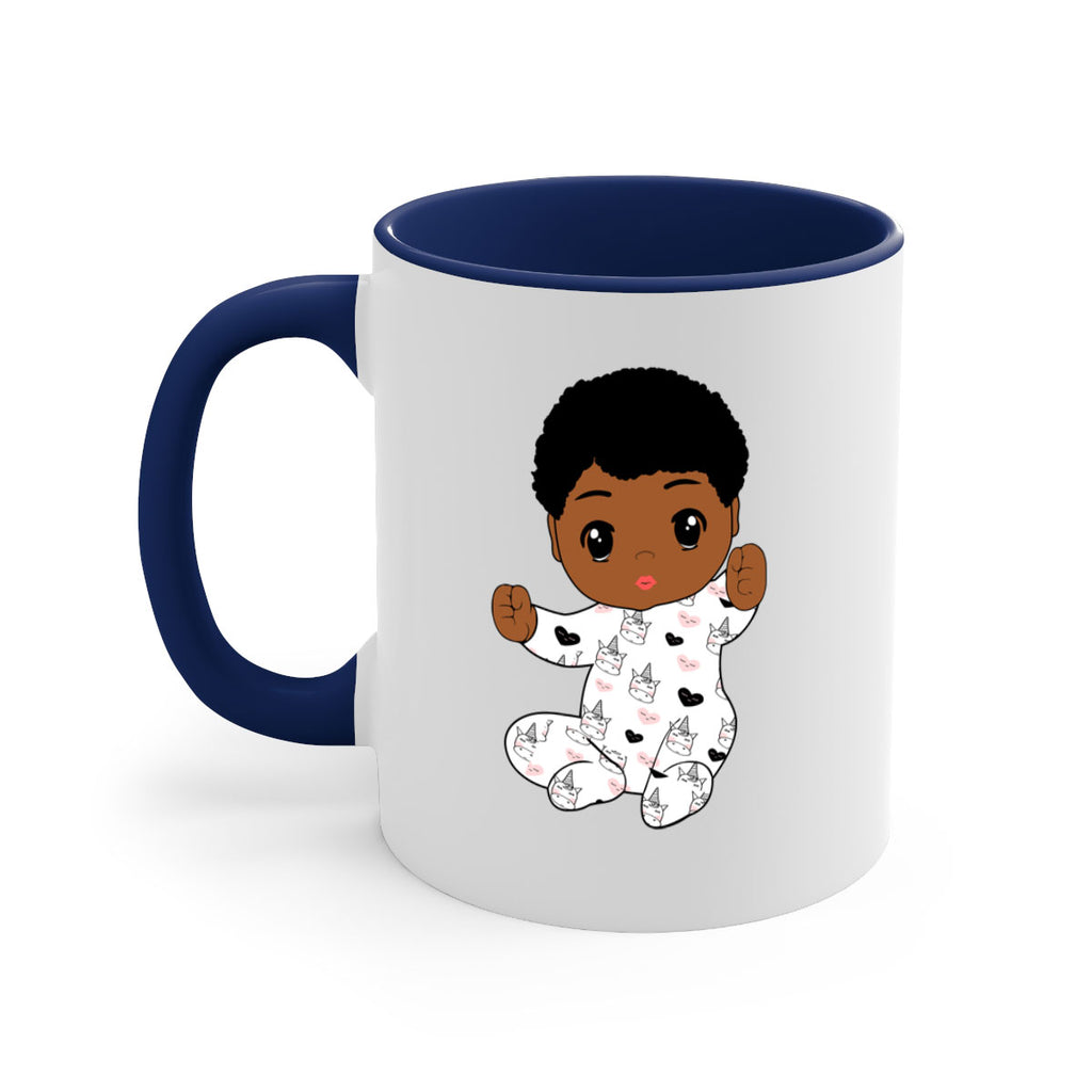 black baby boy 8#- Black men - Boys-Mug / Coffee Cup