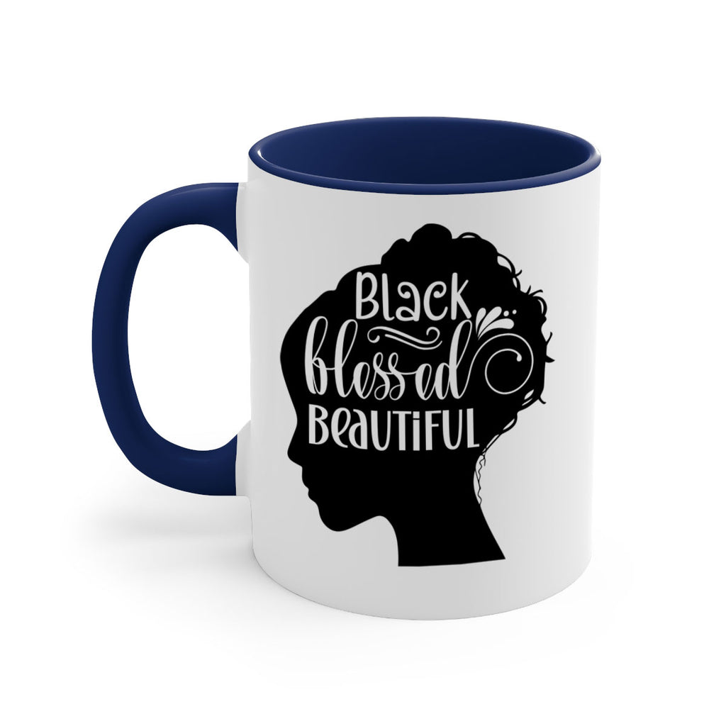 black blessed beautiful Style 62#- Black women - Girls-Mug / Coffee Cup