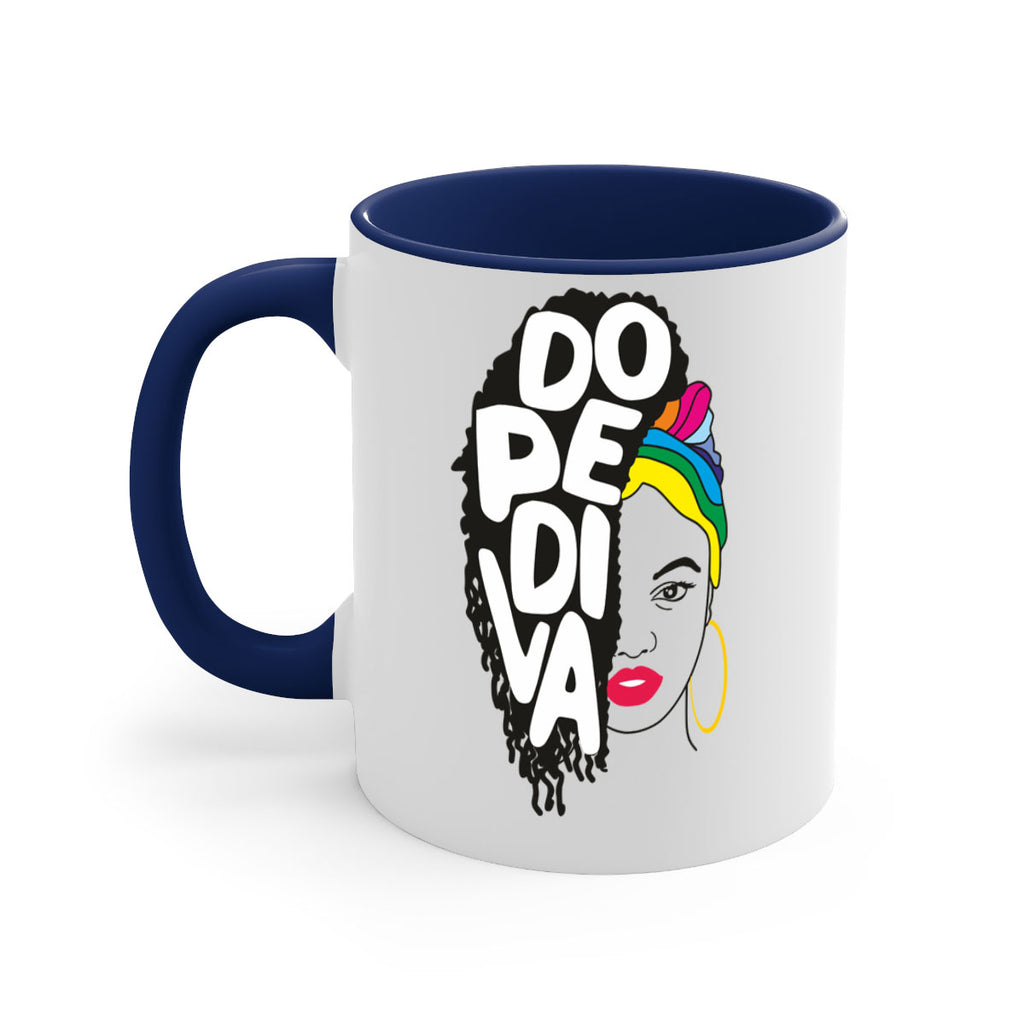 dope diva 5#- Black women - Girls-Mug / Coffee Cup