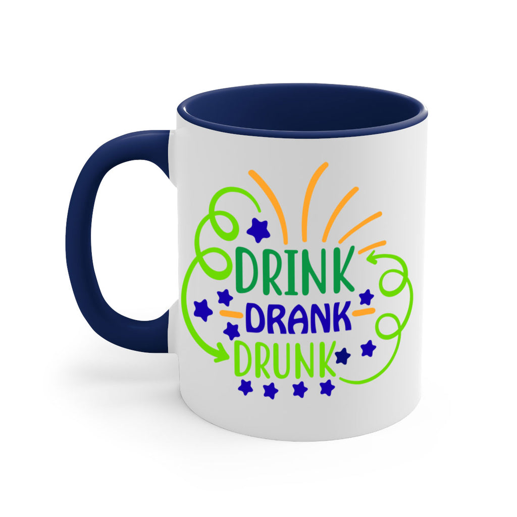 drink drank drunk 23#- mardi gras-Mug / Coffee Cup