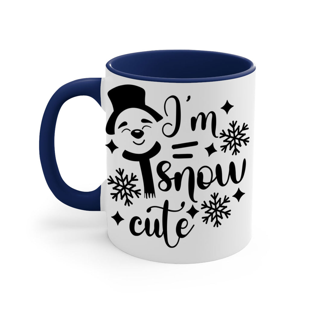i'm snow cute style 357#- christmas-Mug / Coffee Cup