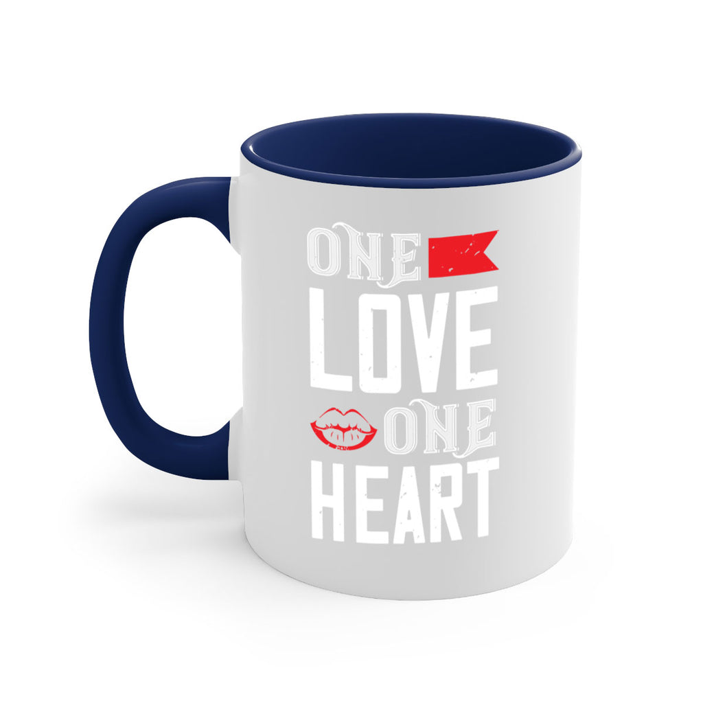one love one heart 32#- valentines day-Mug / Coffee Cup