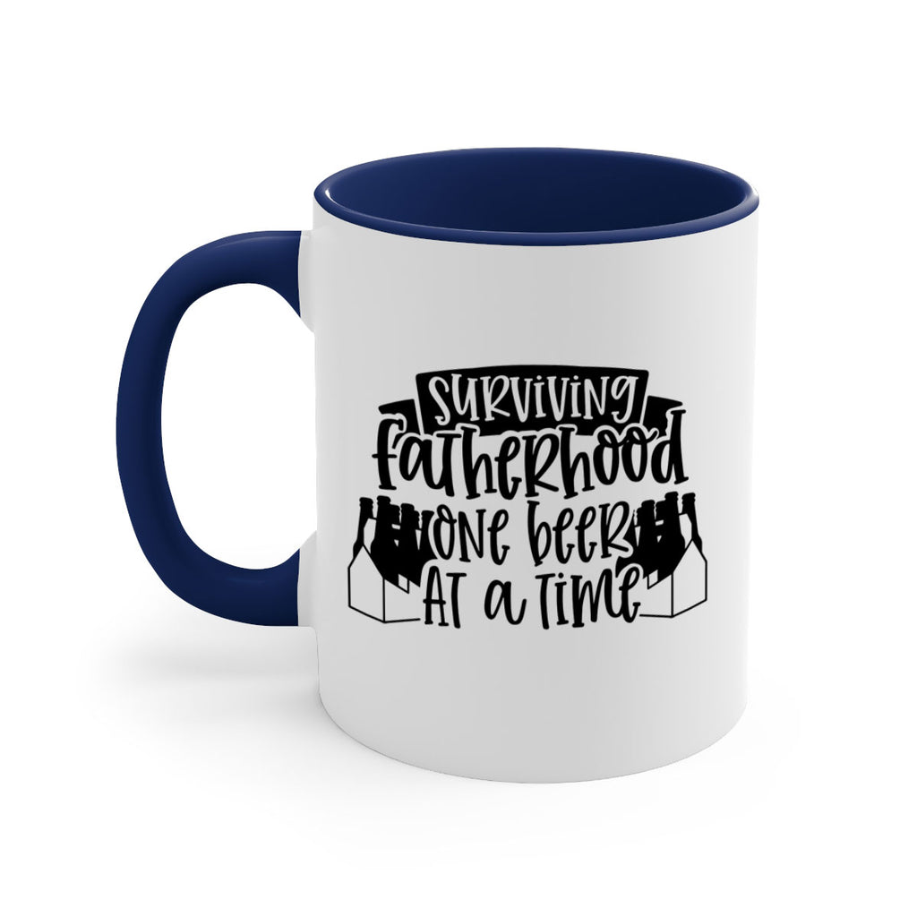 surviving fatherhood one beer at a time 19#- fathers day-Mug / Coffee Cup