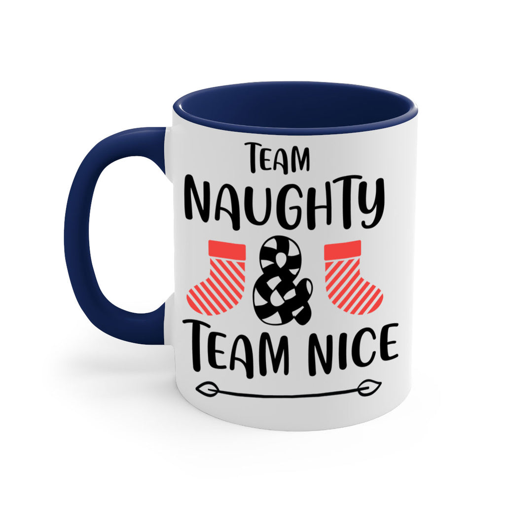 team naughty & team nice style 1188#- christmas-Mug / Coffee Cup