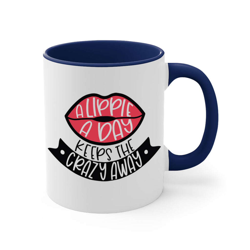 A Lippie A Day Keeps The Crazy Away Style 149#- makeup-Mug / Coffee Cup