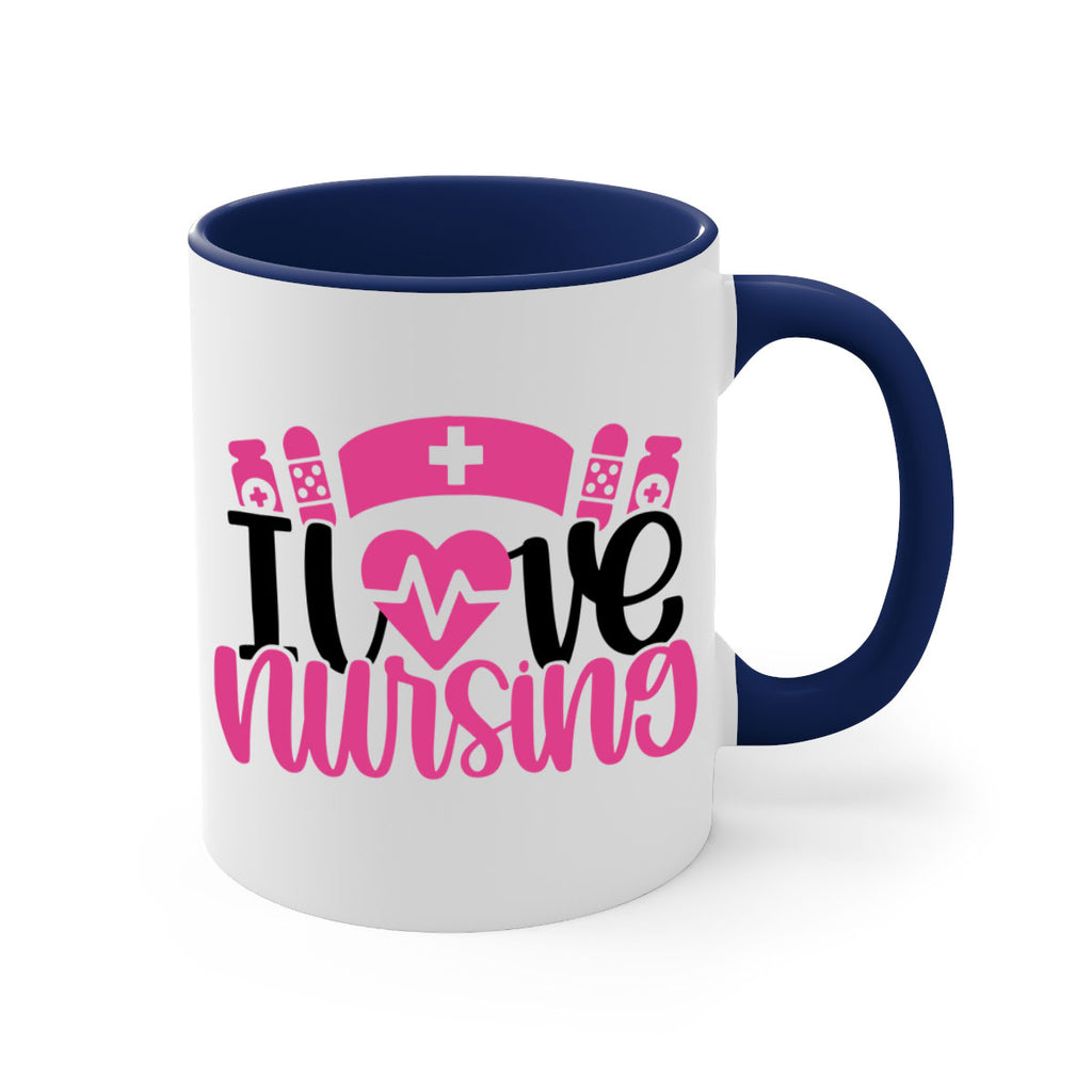 I Love Nursing Style Style 171#- nurse-Mug / Coffee Cup