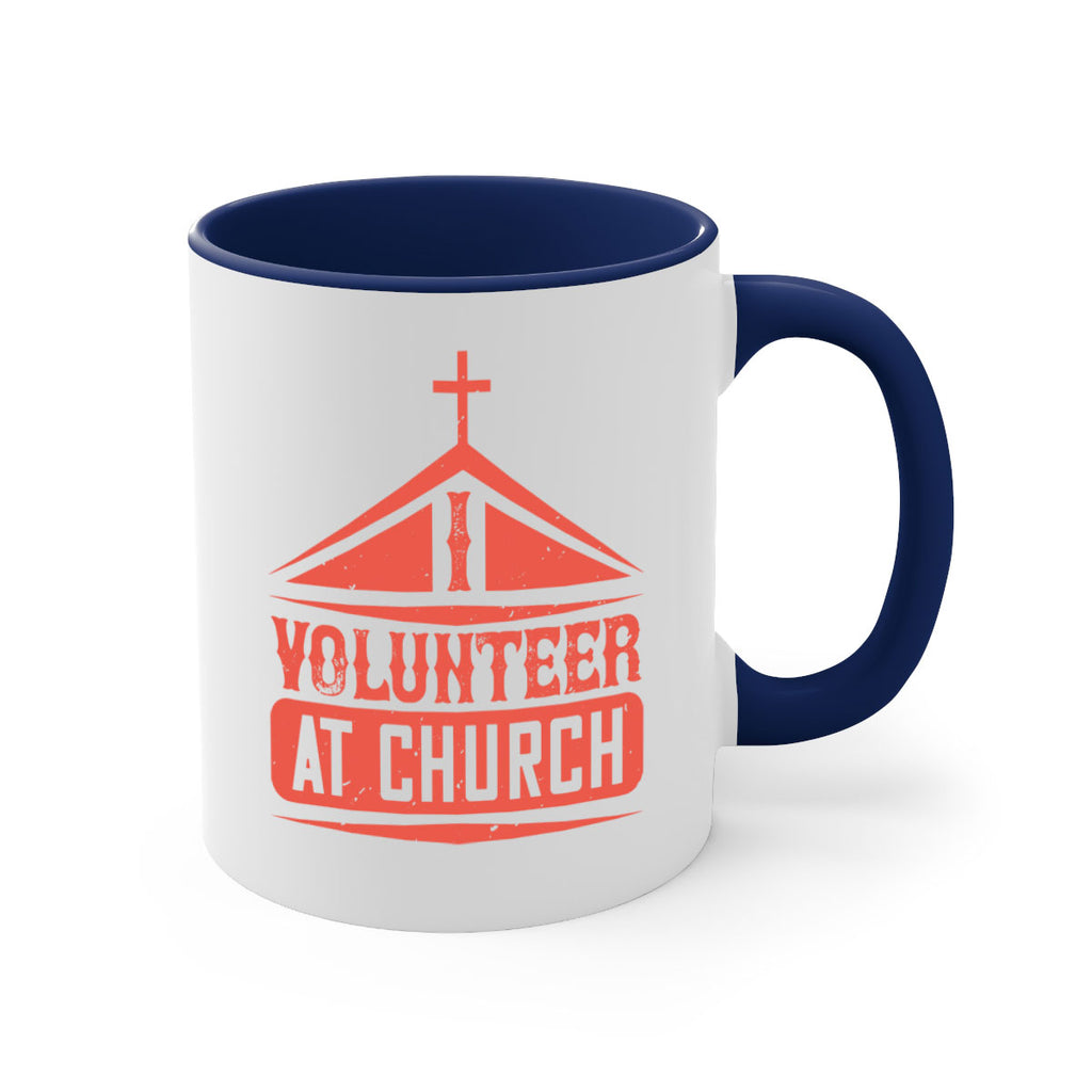 I Volunteer At Church Style 47#-Volunteer-Mug / Coffee Cup