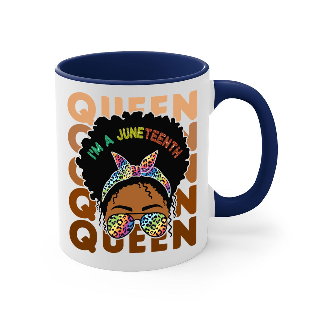 Juneteenth Queen Swag Black Melanin Png 26#- juneteenth-Mug / Coffee Cup