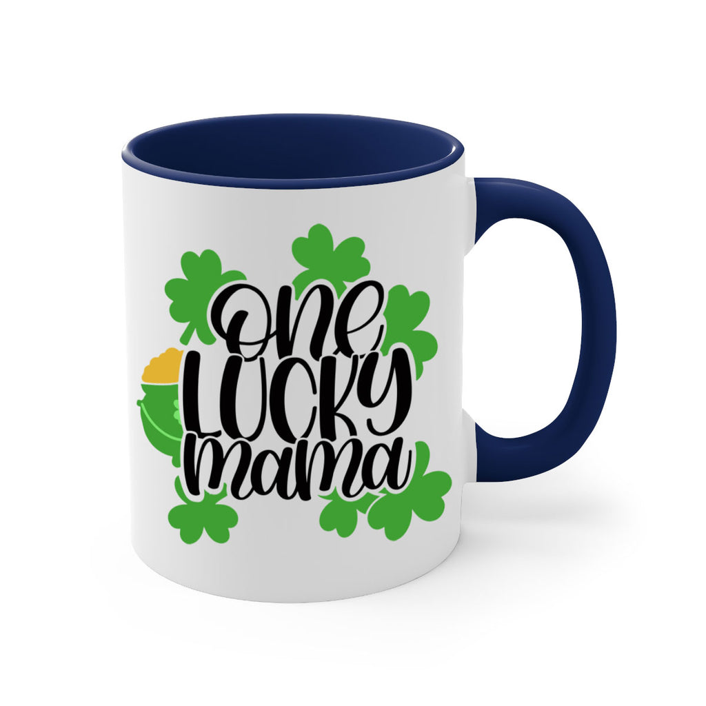 One Lucky Mama Style 42#- St Patricks Day-Mug / Coffee Cup