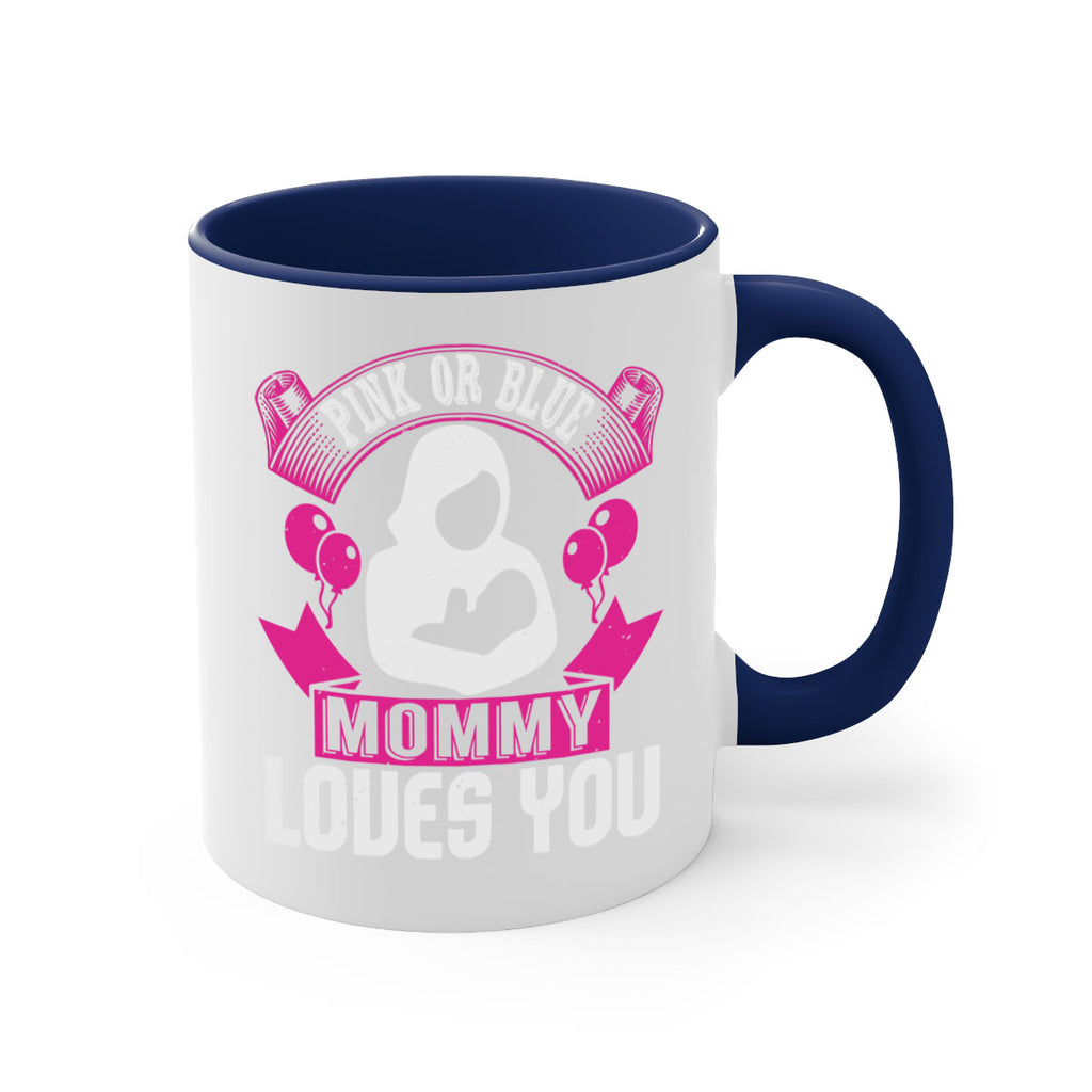 Pink or Blue Monny Loves You Style 178#- baby2-Mug / Coffee Cup