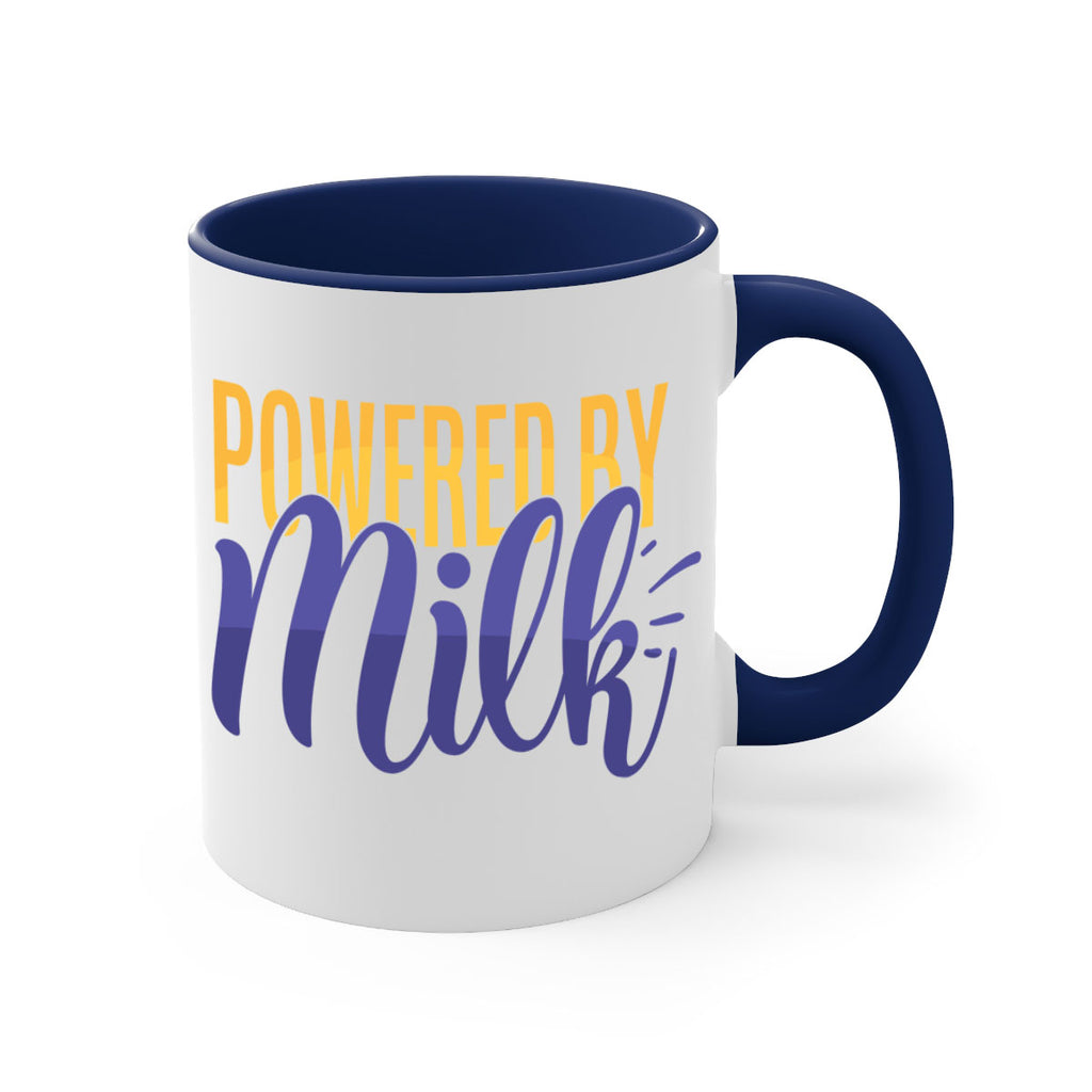 Powered By Milk Style 204#- baby2-Mug / Coffee Cup