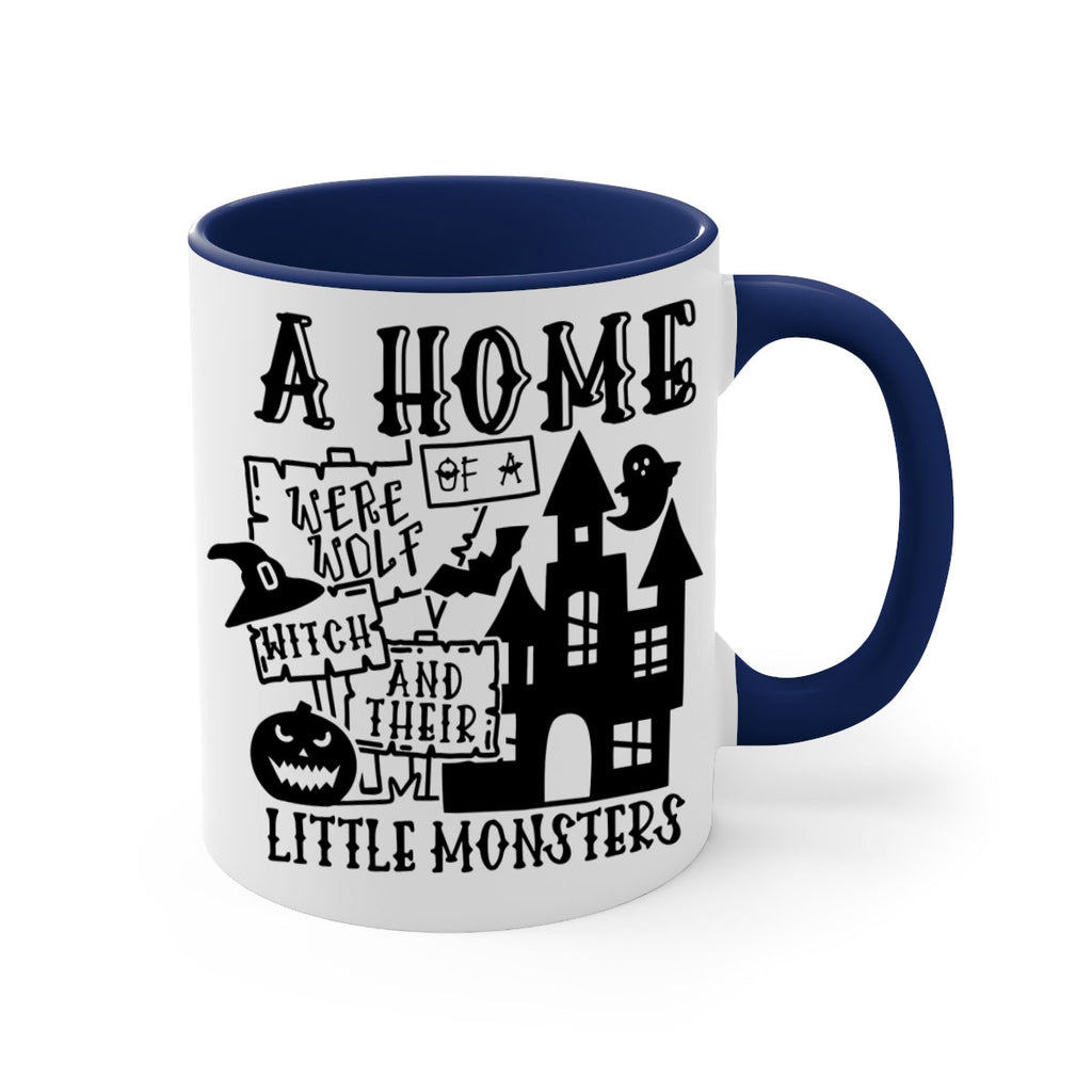a home of a were wolf witch and their little monsters 96#- halloween-Mug / Coffee Cup