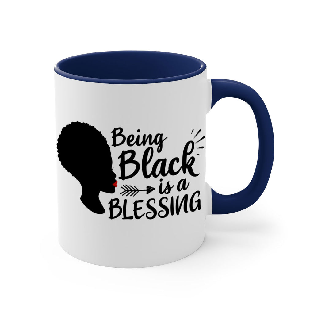 being black is a blessing Style 63#- Black women - Girls-Mug / Coffee Cup