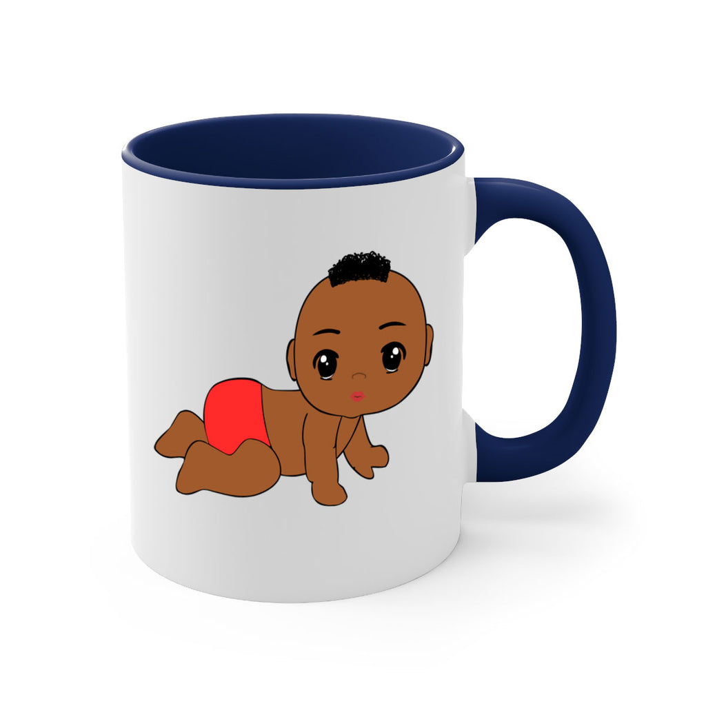 black baby boy 5#- Black men - Boys-Mug / Coffee Cup