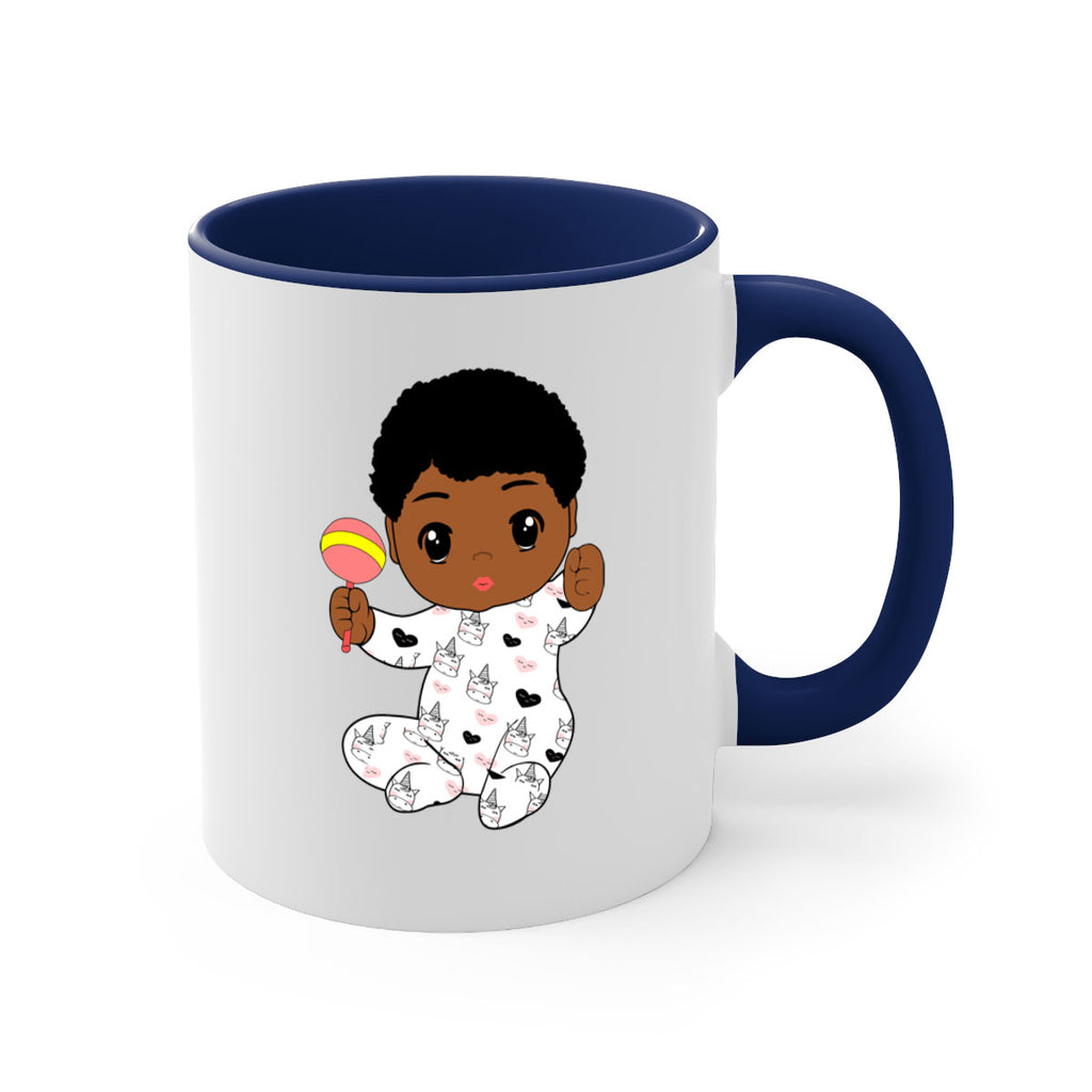 black baby boy 7#- Black men - Boys-Mug / Coffee Cup