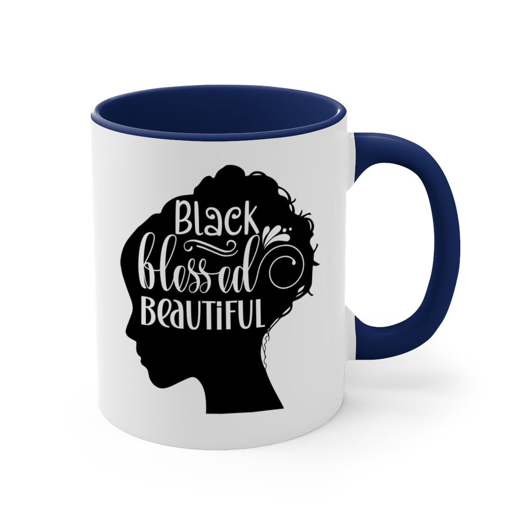 black blessed beautiful Style 62#- Black women - Girls-Mug / Coffee Cup
