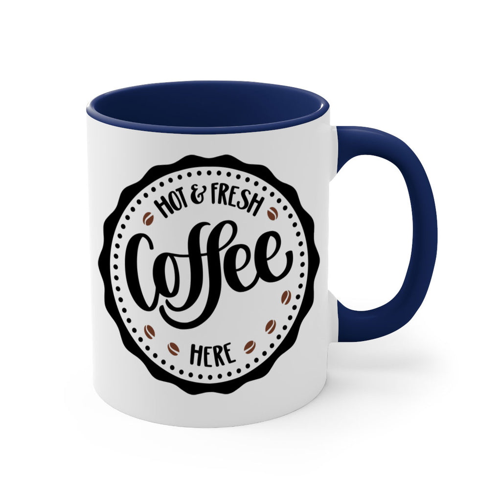 hot fresh coffee here 113#- coffee-Mug / Coffee Cup