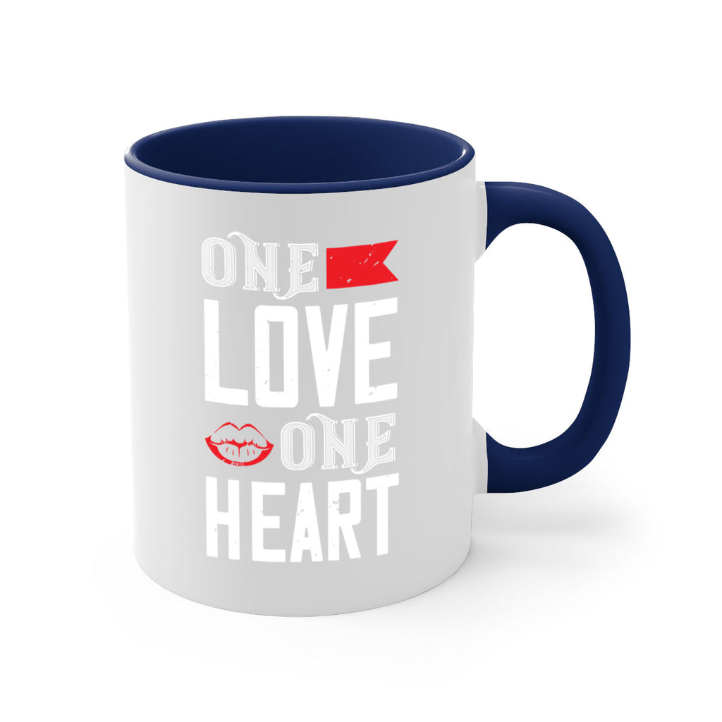 one love one heart 32#- valentines day-Mug / Coffee Cup