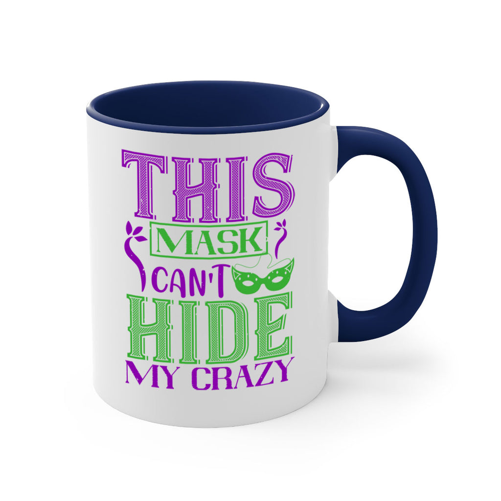 this mask can’t hide my crazy 35#- mardi gras-Mug / Coffee Cup