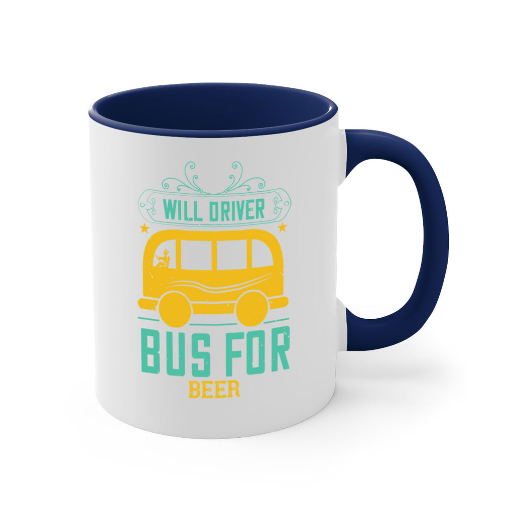 will driver bus for beer Style 6#- bus driver-Mug / Coffee Cup