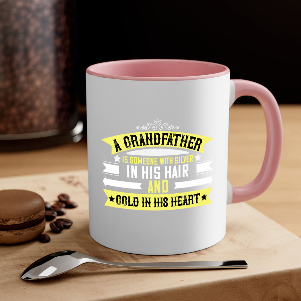 A grandfather is someone with silver 88#- grandpa-Mug / Coffee Cup