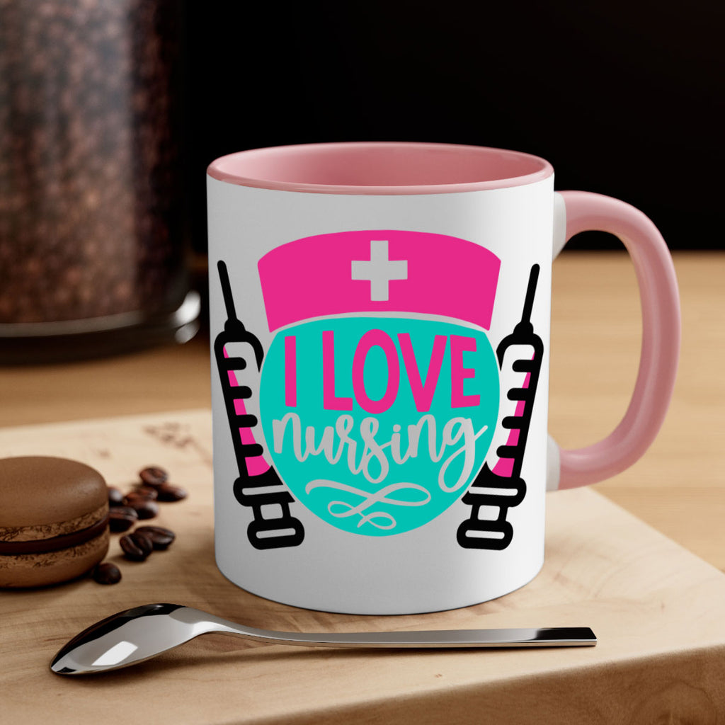 I Love Nursing Style Style 172#- nurse-Mug / Coffee Cup