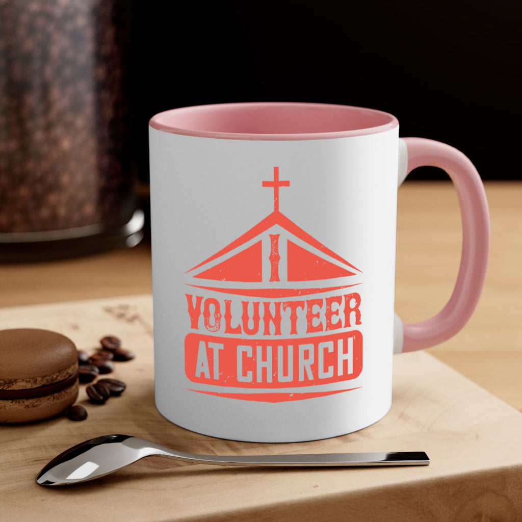 I Volunteer At Church Style 47#-Volunteer-Mug / Coffee Cup