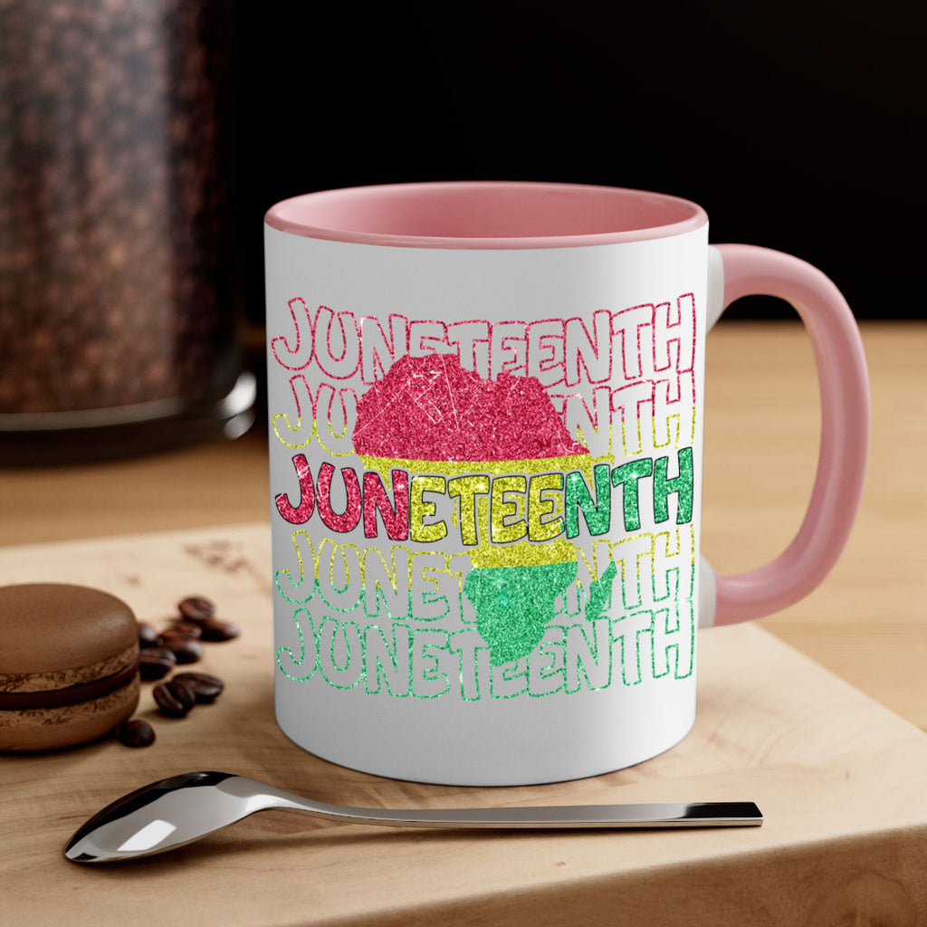 Juneteenth Fist Black History 1865 Png 13#- juneteenth-Mug / Coffee Cup