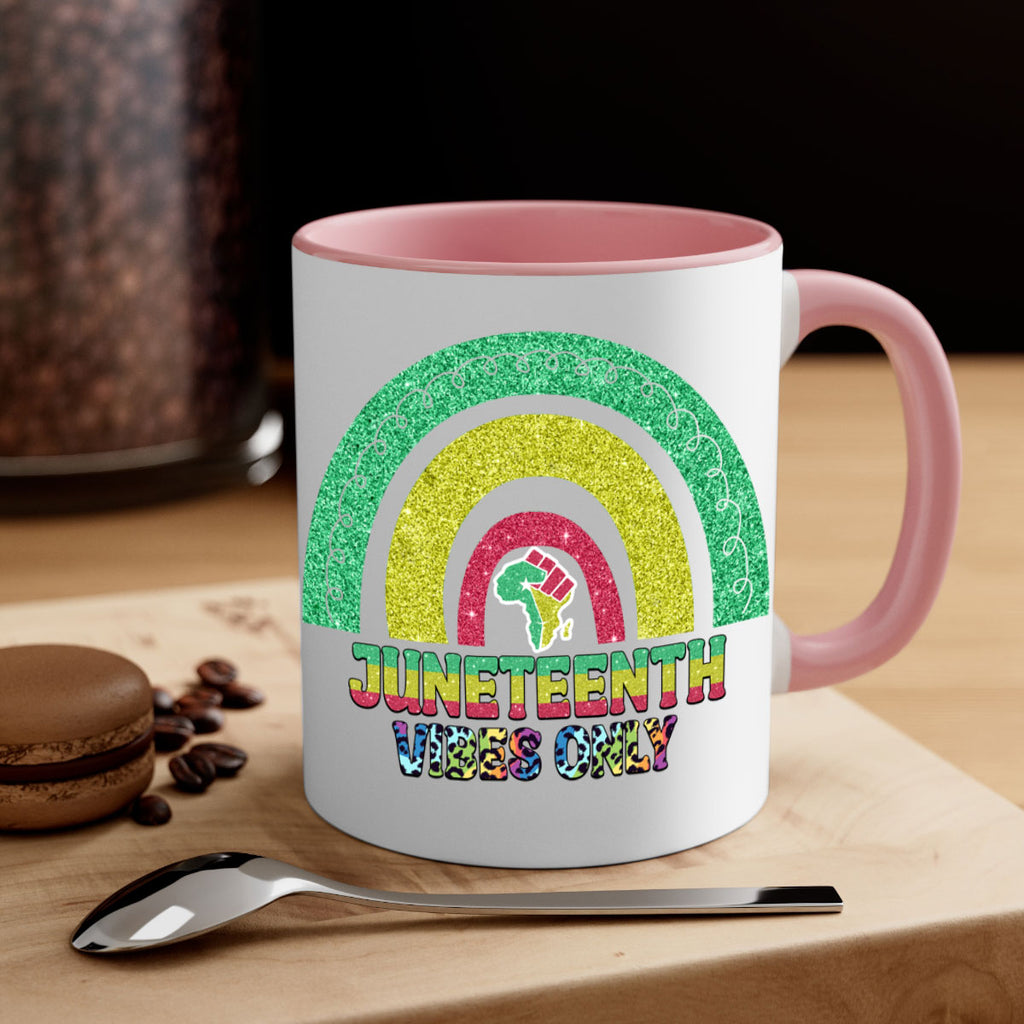 Juneteenth Vibes Only 5#- juneteenth-Mug / Coffee Cup