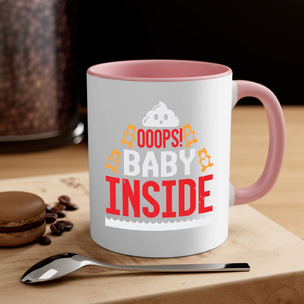 Ooops baby inside Style 24#- baby shower-Mug / Coffee Cup