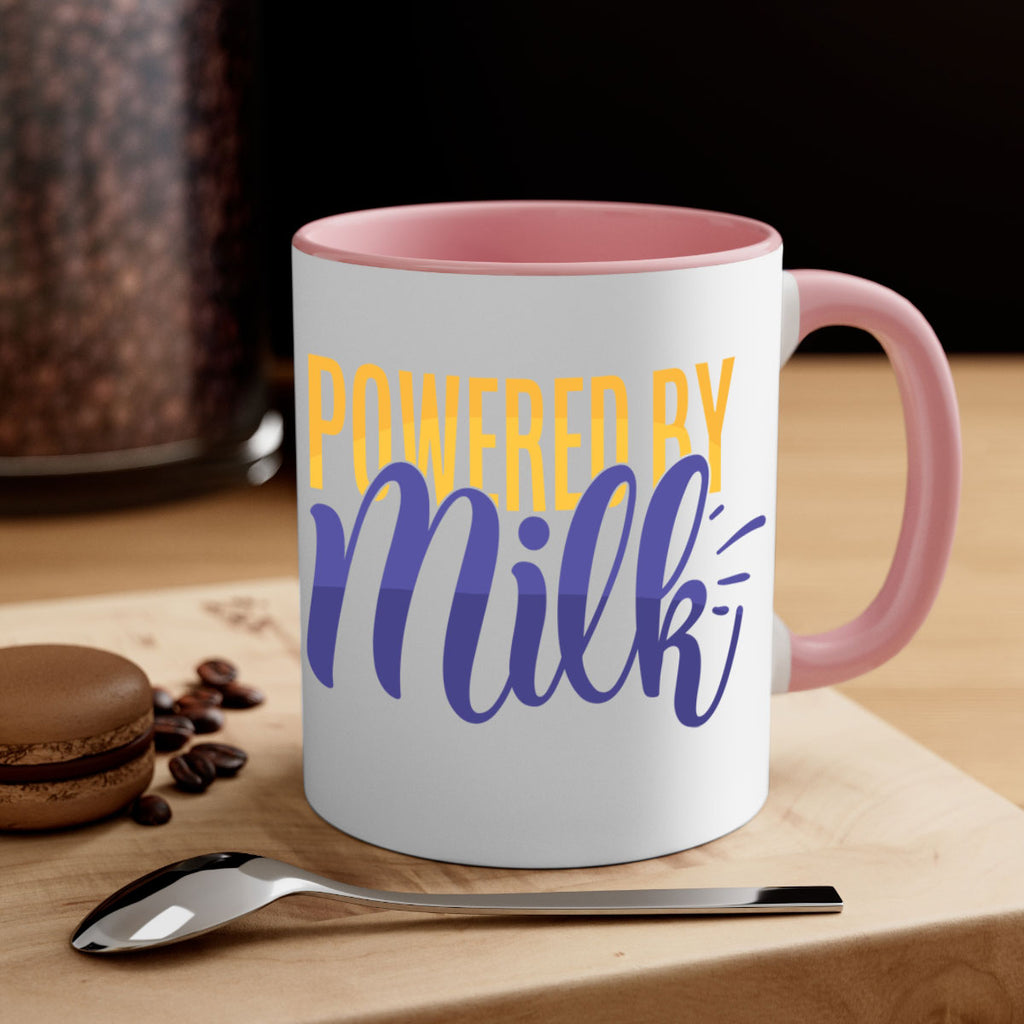 Powered By Milk Style 204#- baby2-Mug / Coffee Cup