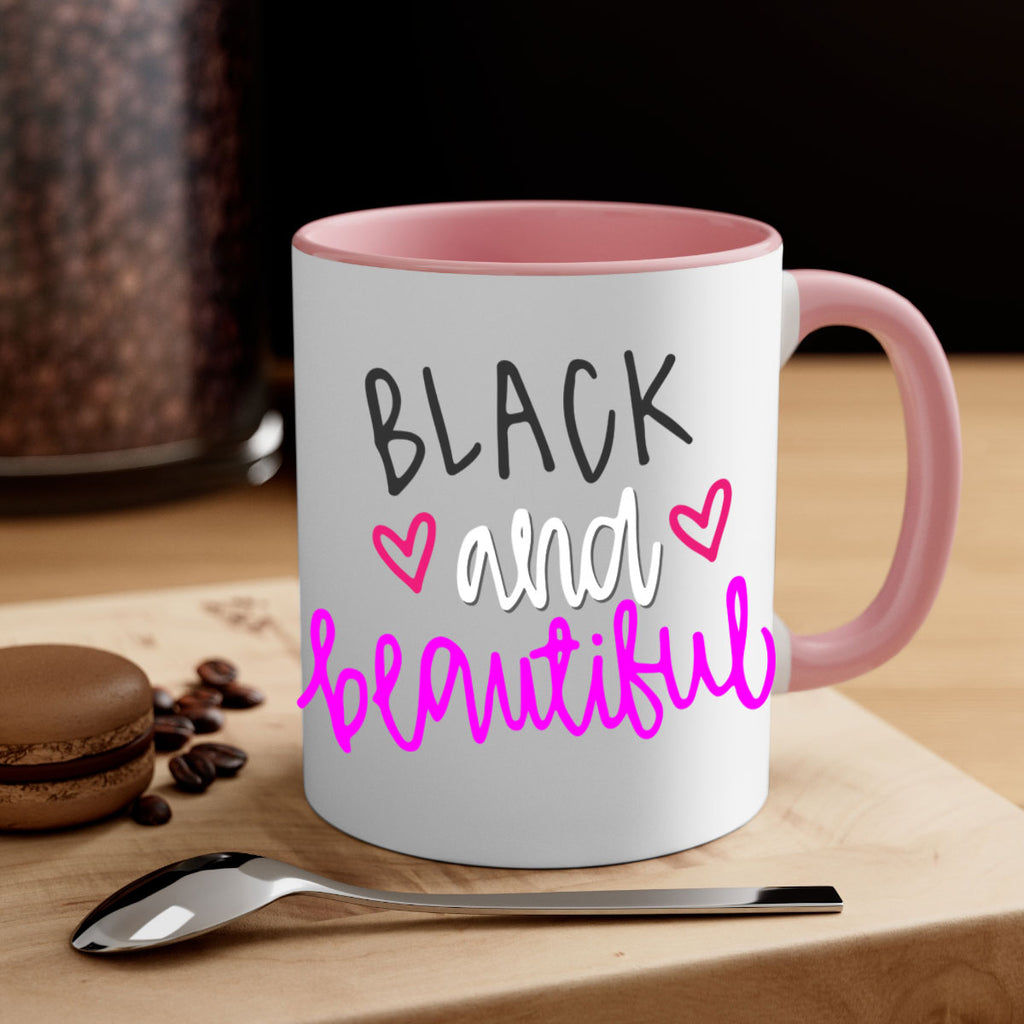 black and beautiful color 252#- black words - phrases-Mug / Coffee Cup