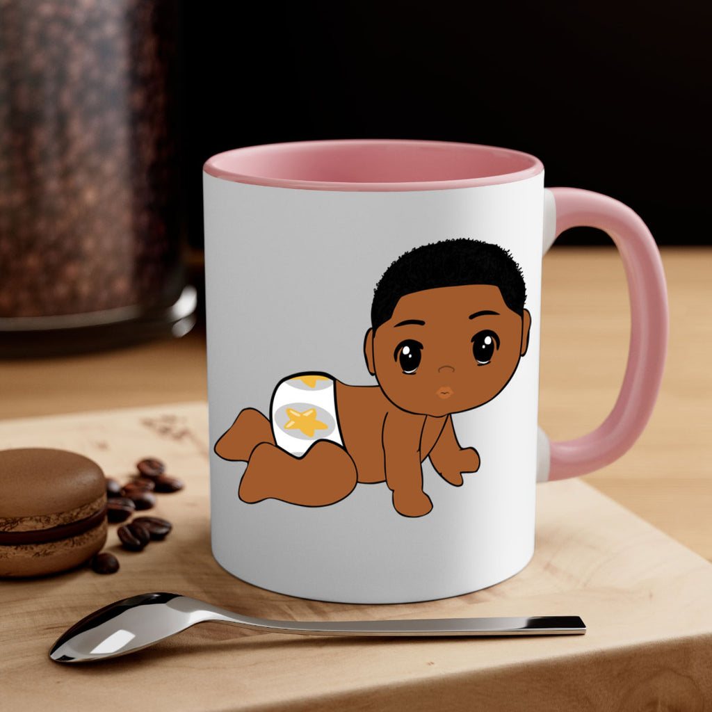 black baby boy 3#- Black men - Boys-Mug / Coffee Cup