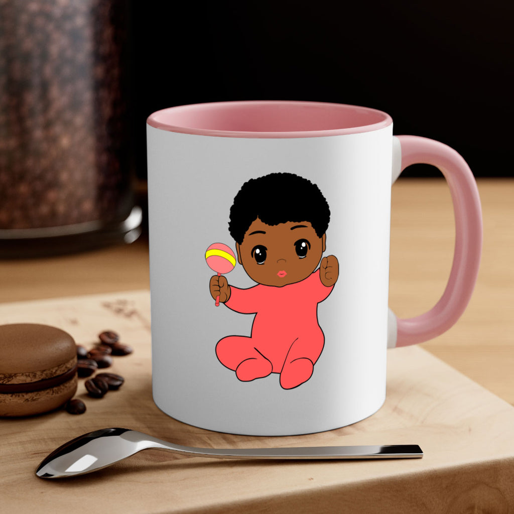 black baby boy 4#- Black men - Boys-Mug / Coffee Cup