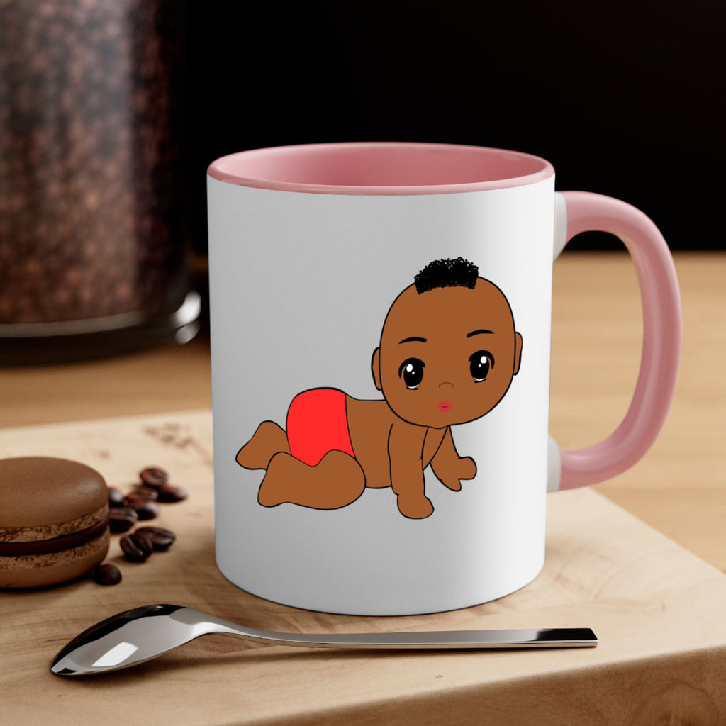 black baby boy 5#- Black men - Boys-Mug / Coffee Cup