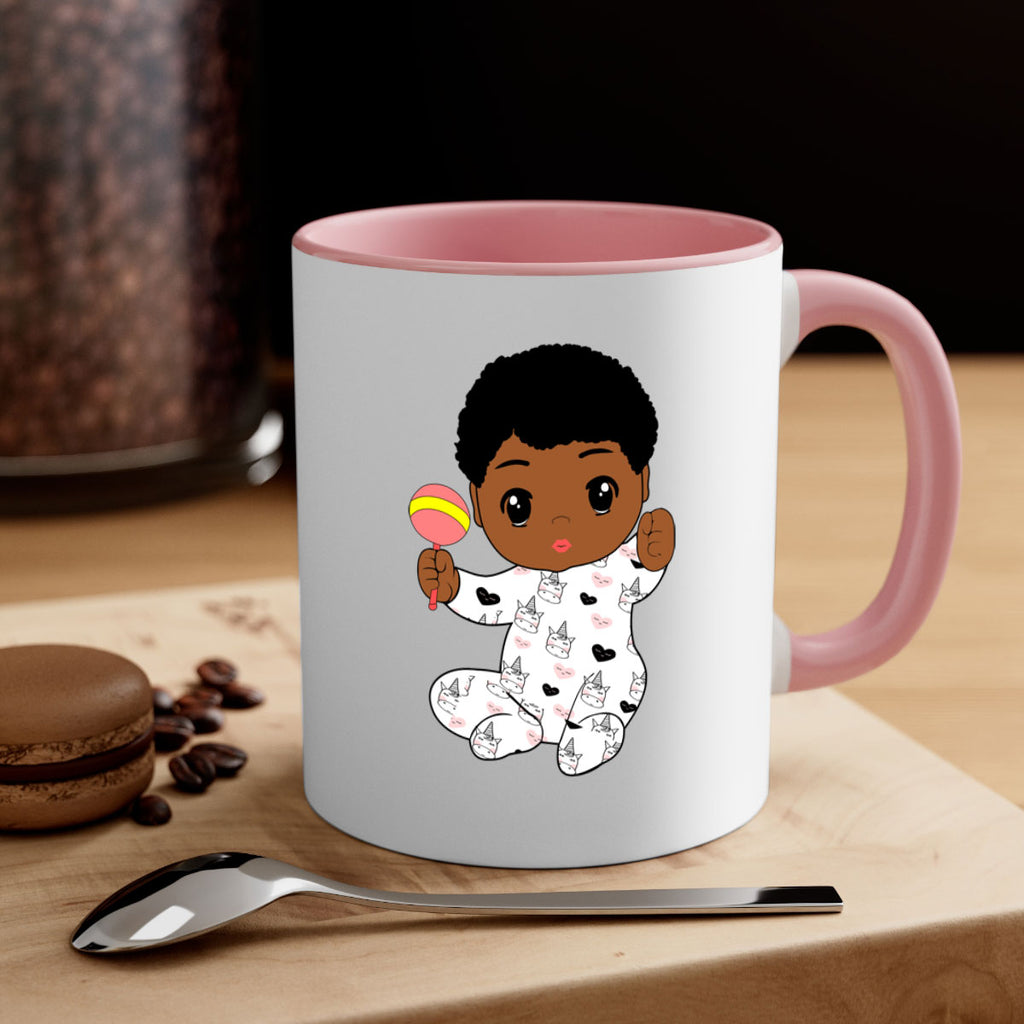 black baby boy 7#- Black men - Boys-Mug / Coffee Cup
