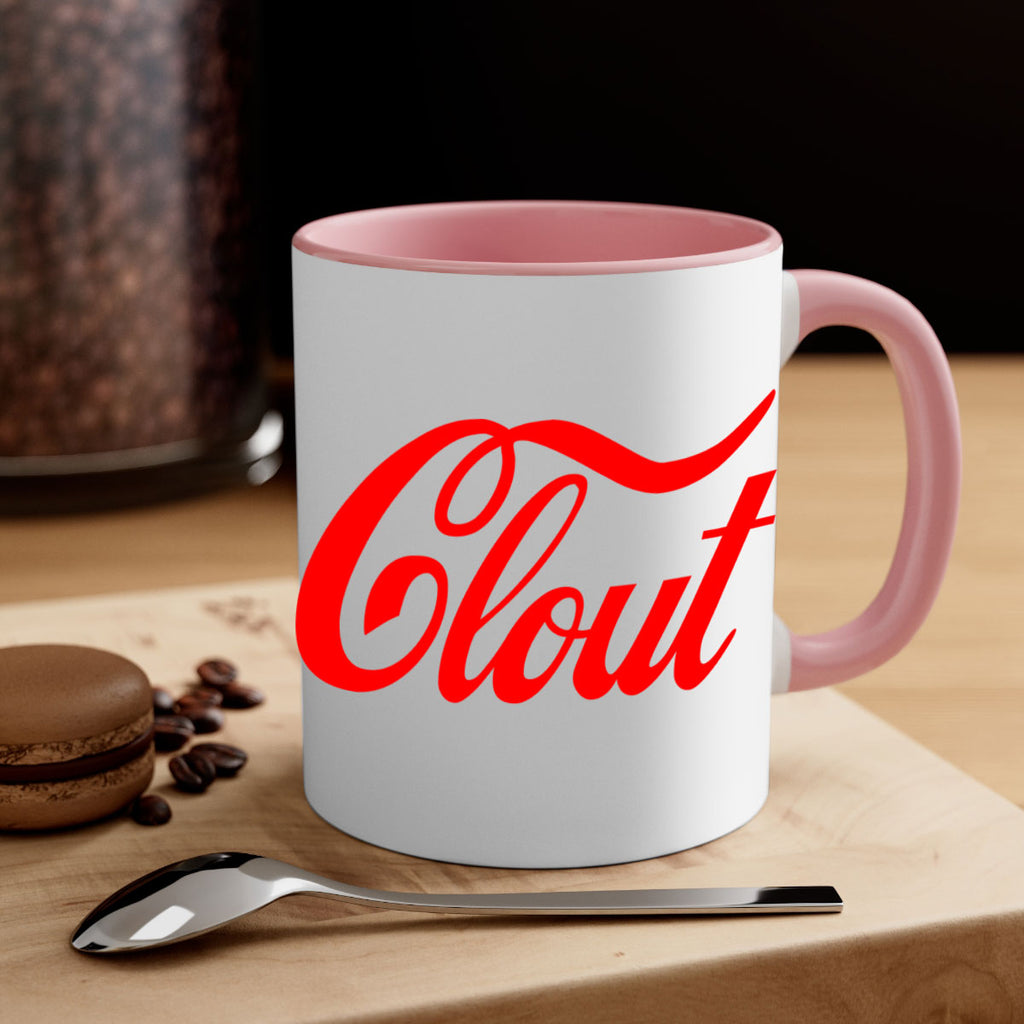 clout 185#- black words - phrases-Mug / Coffee Cup