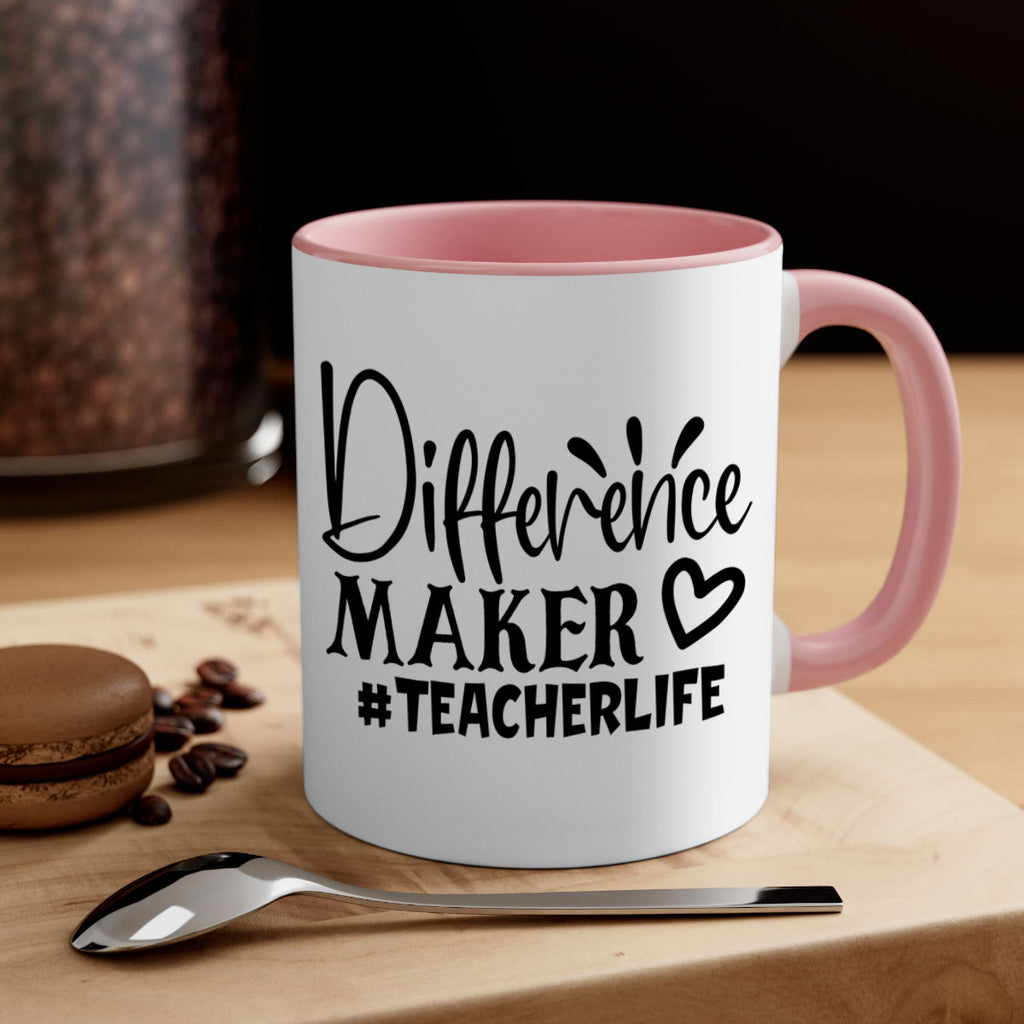 difference maker teacherlife Style 185#- teacher-Mug / Coffee Cup