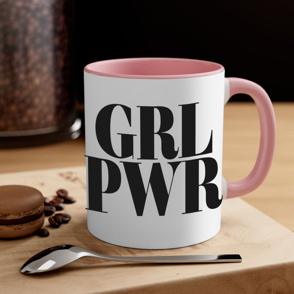 grl pwr 141#- black words - phrases-Mug / Coffee Cup
