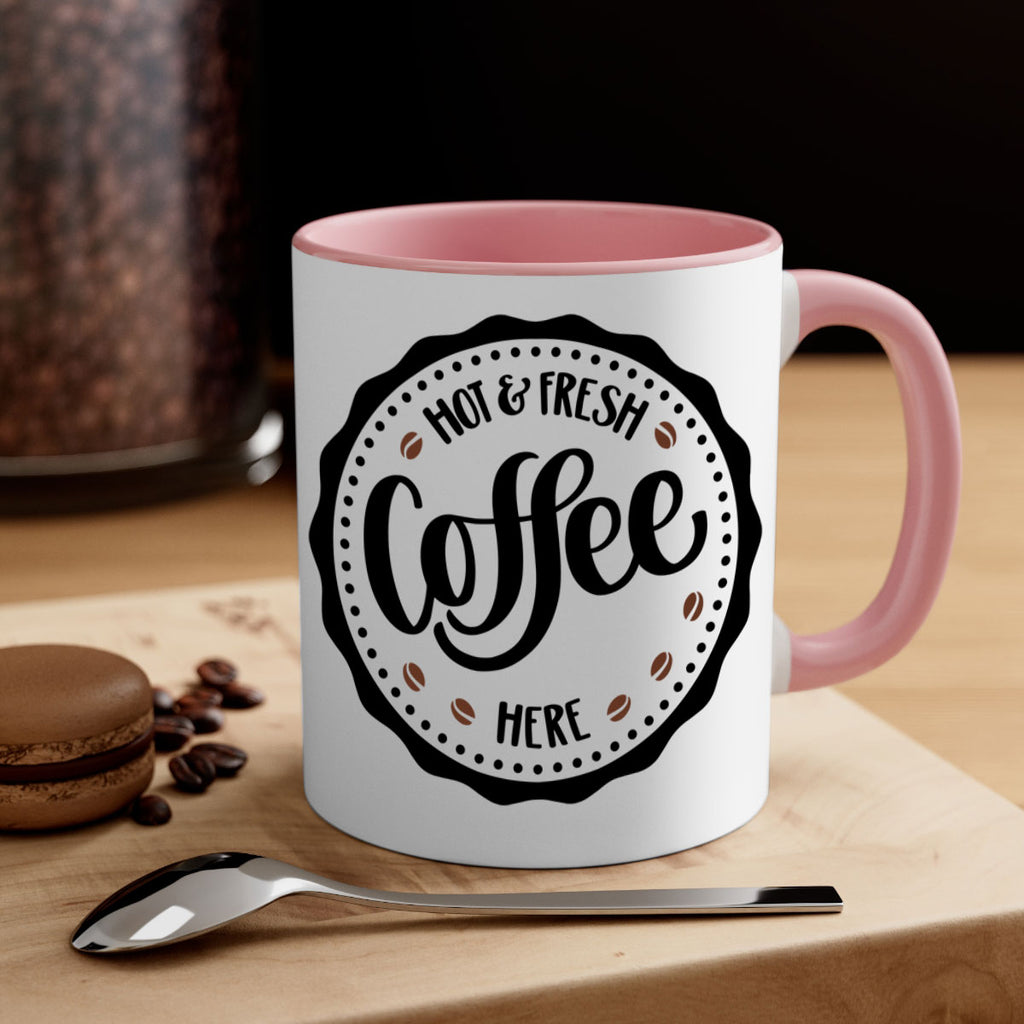 hot fresh coffee here 113#- coffee-Mug / Coffee Cup