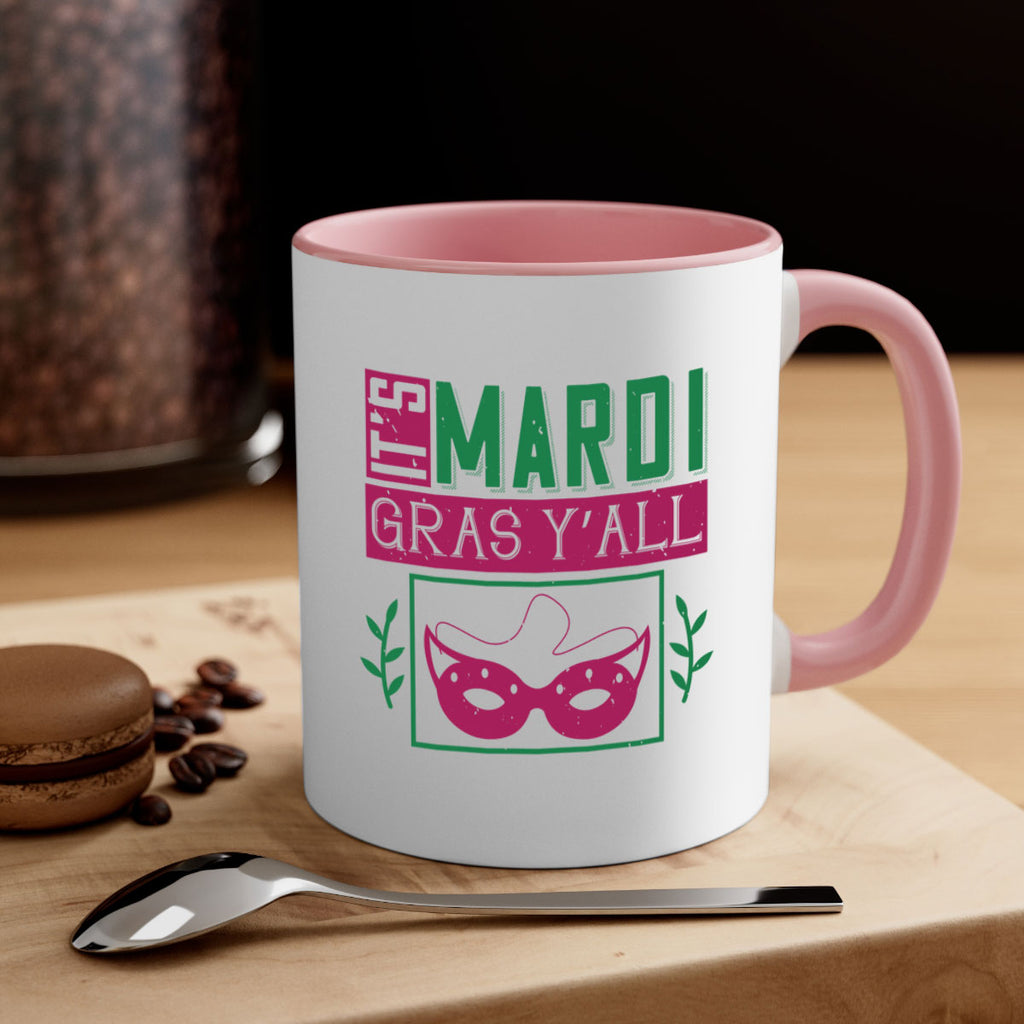 it’s mardi gras y’all 60#- mardi gras-Mug / Coffee Cup