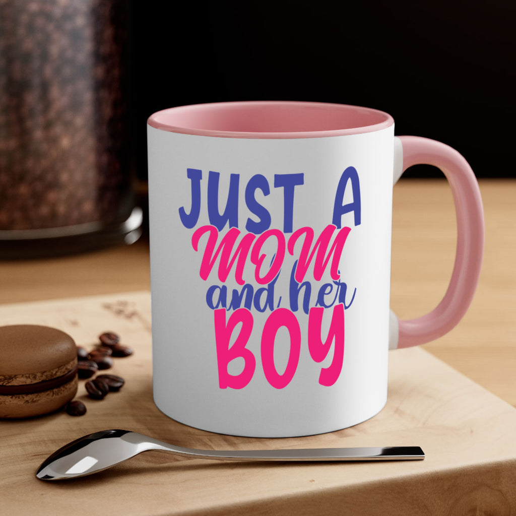 just a mom and her boy 392#- mom-Mug / Coffee Cup