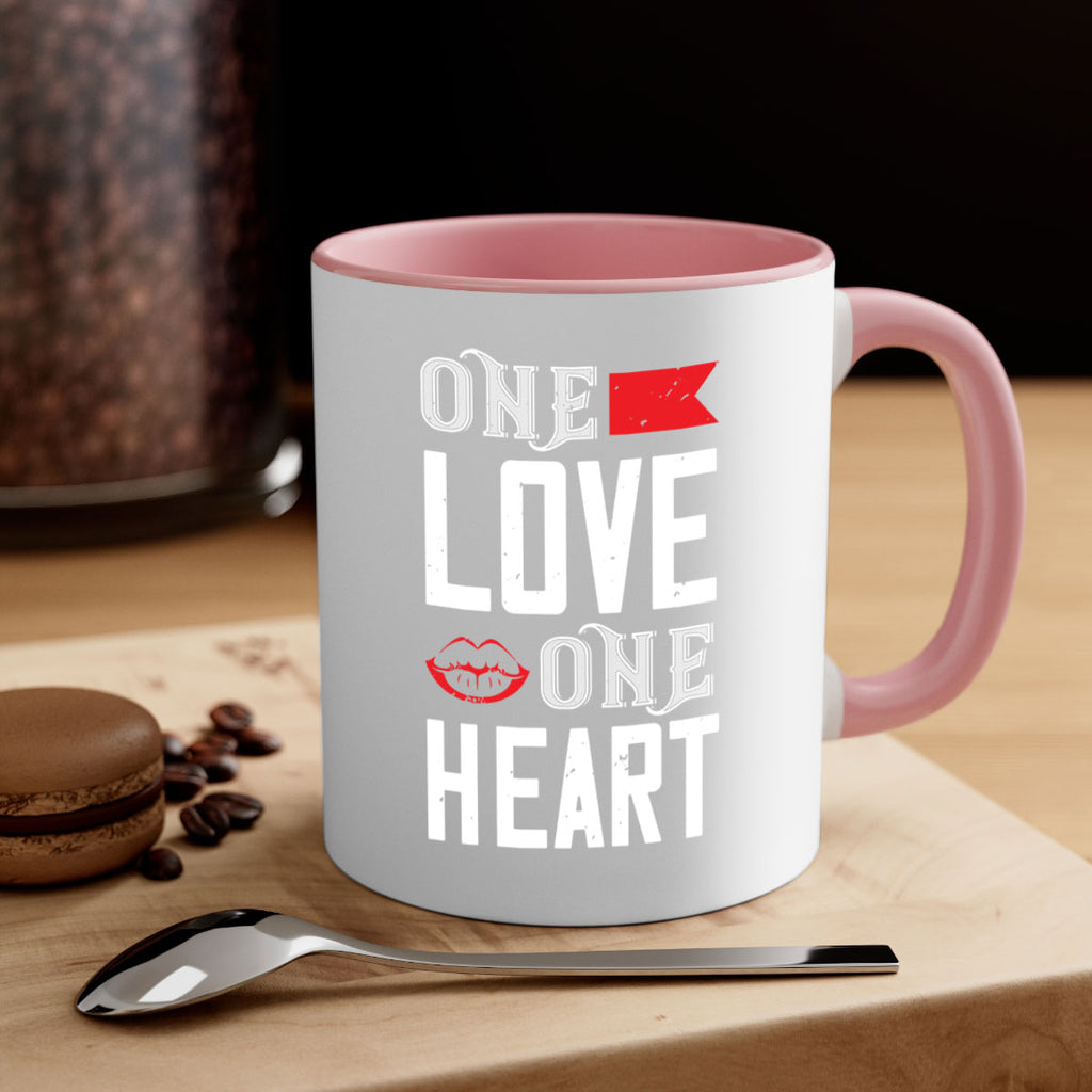 one love one heart 32#- valentines day-Mug / Coffee Cup