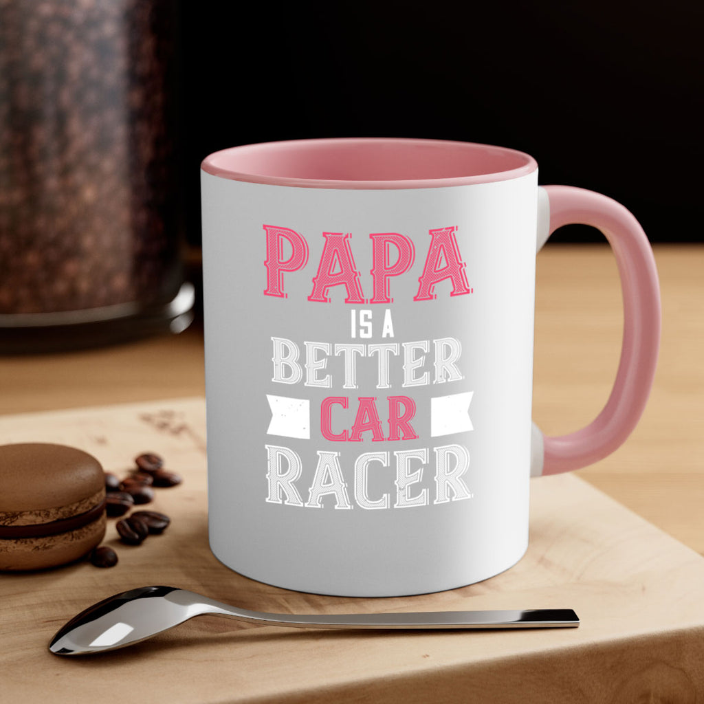 papa is a better car bacer 19#- grandpa-Mug / Coffee Cup