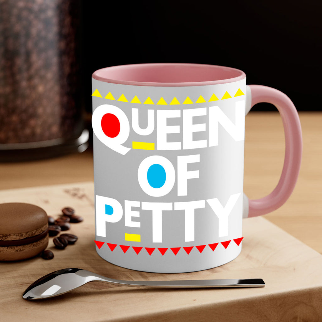 queen ofpetty 48#- black words - phrases-Mug / Coffee Cup