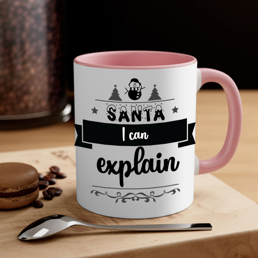 santa i can explain style 604#- christmas-Mug / Coffee Cup