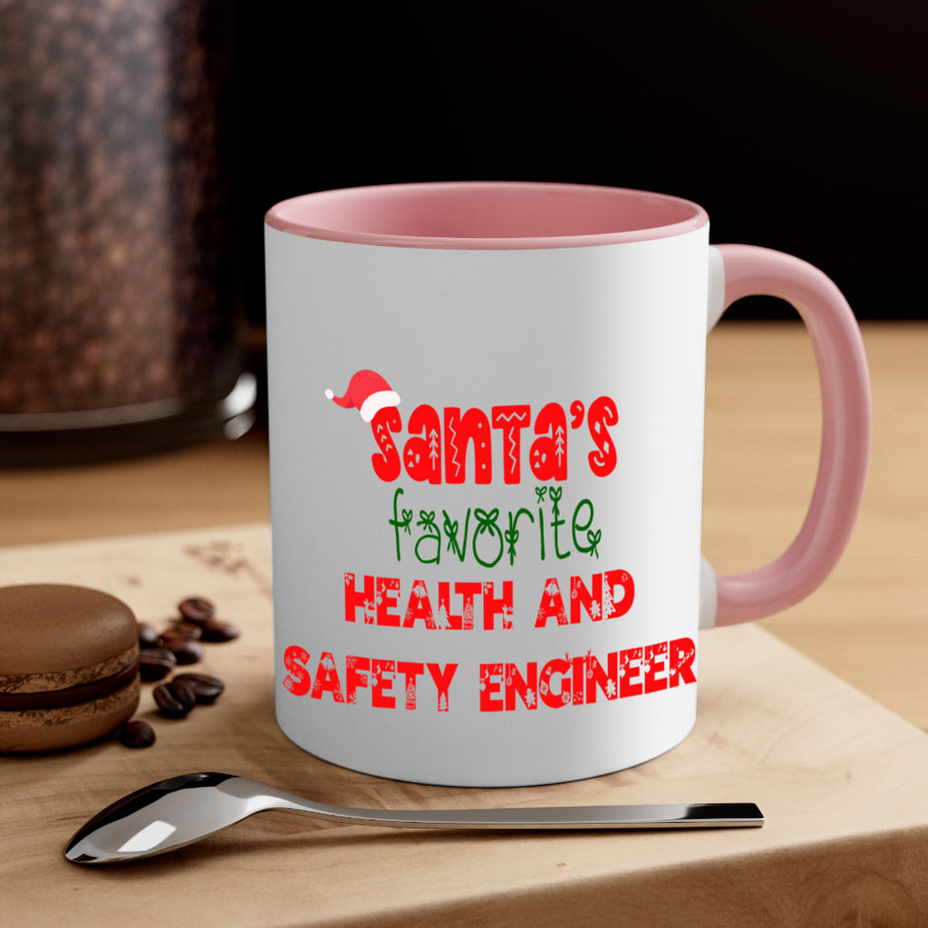 santas favorite health and safety engineer style 865#- christmas-Mug / Coffee Cup
