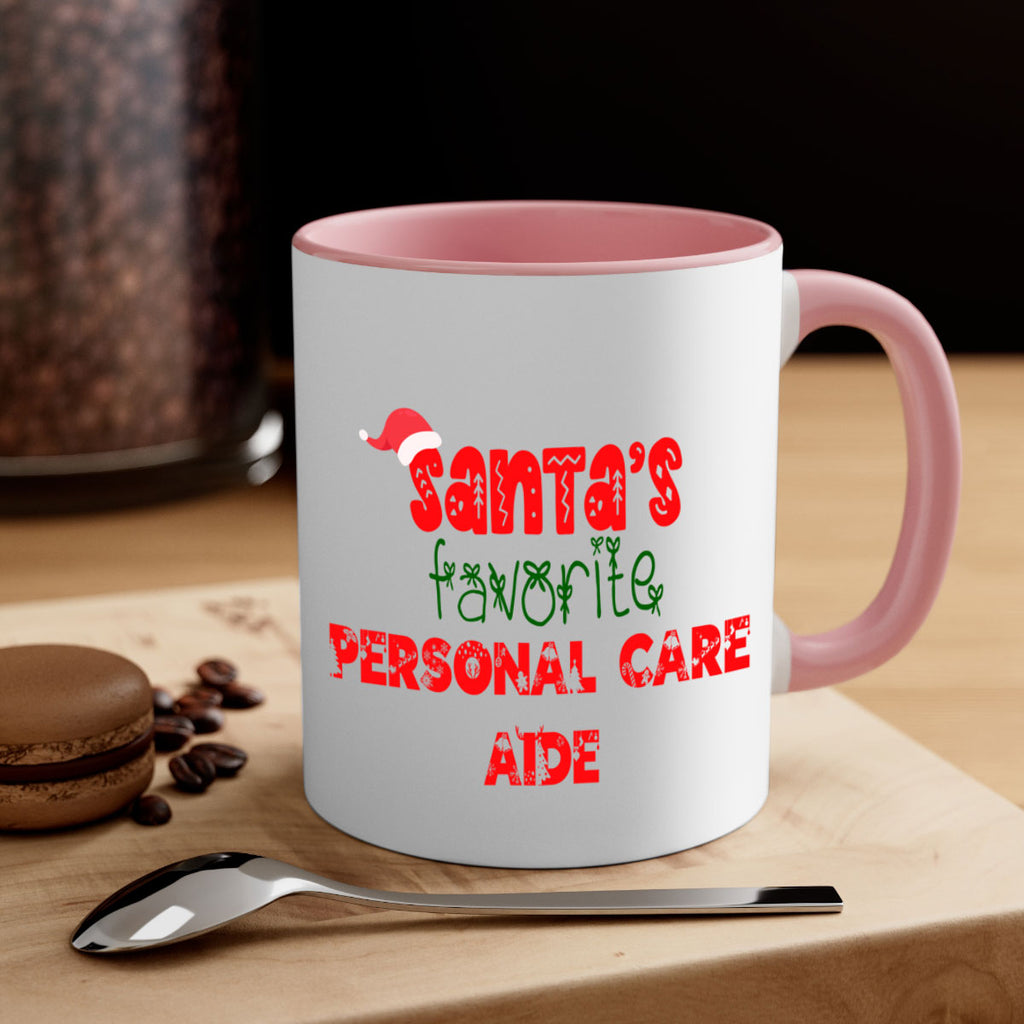 santas favorite personal care aide style 1006#- christmas-Mug / Coffee Cup