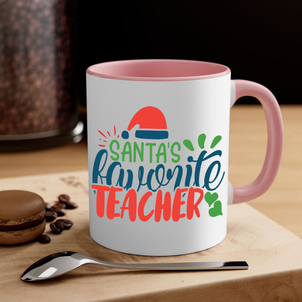 santas favorite teacher Style 151#- teacher-Mug / Coffee Cup