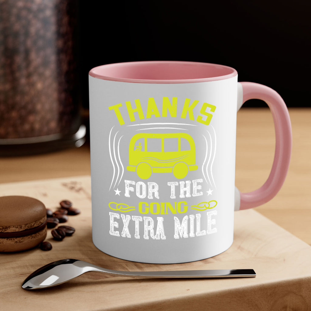 thanks for the going extra mile Style 14#- bus driver-Mug / Coffee Cup